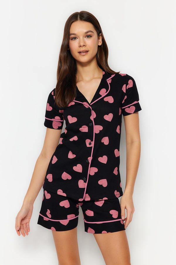 Trendyol Ženska pidžama komplet Trendyol Patterned
