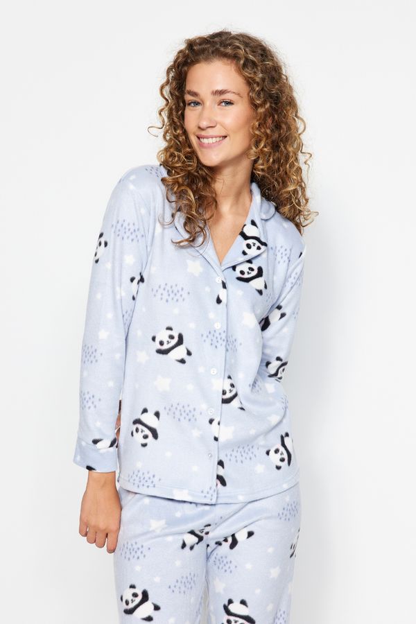 Trendyol Ženska pidžama set Trendyol Patterned