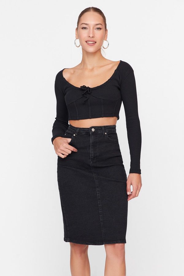 Trendyol Ženska suknja Trendyol Denim
