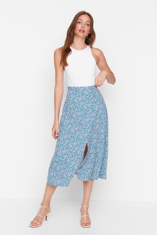 Trendyol Ženska suknja Trendyol Floral Patterned