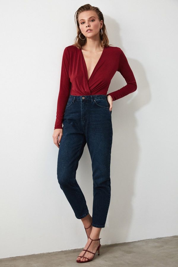 Trendyol Ženske traperice Trendyol High Waist