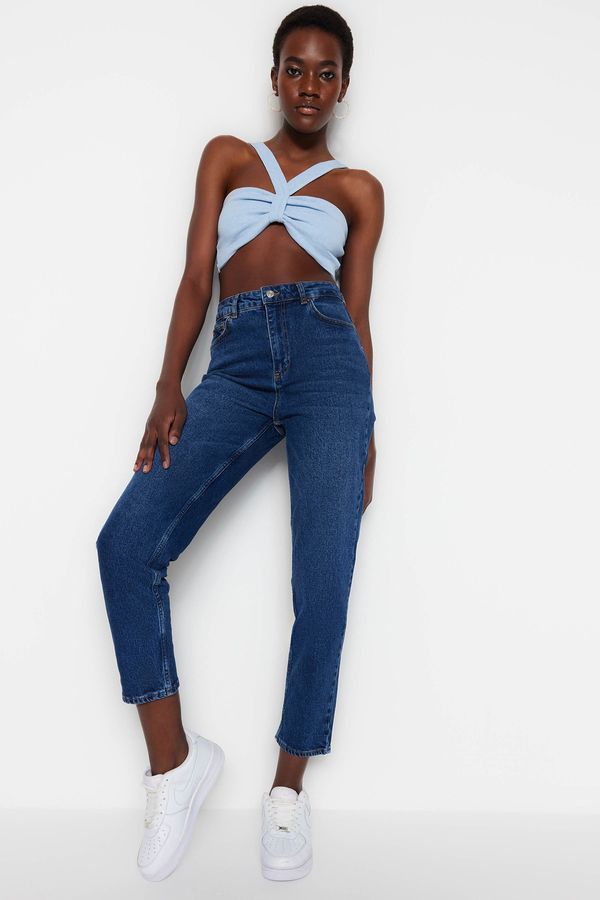 Trendyol Ženske traperice Trendyol High Waist