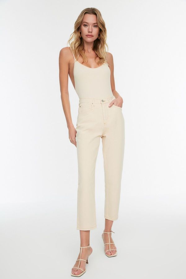 Trendyol Ženske traperice Trendyol High waist