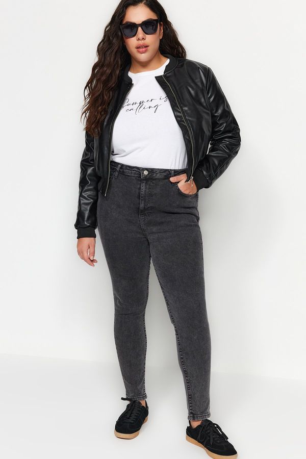 Trendyol Ženske traperice Trendyol Skinny