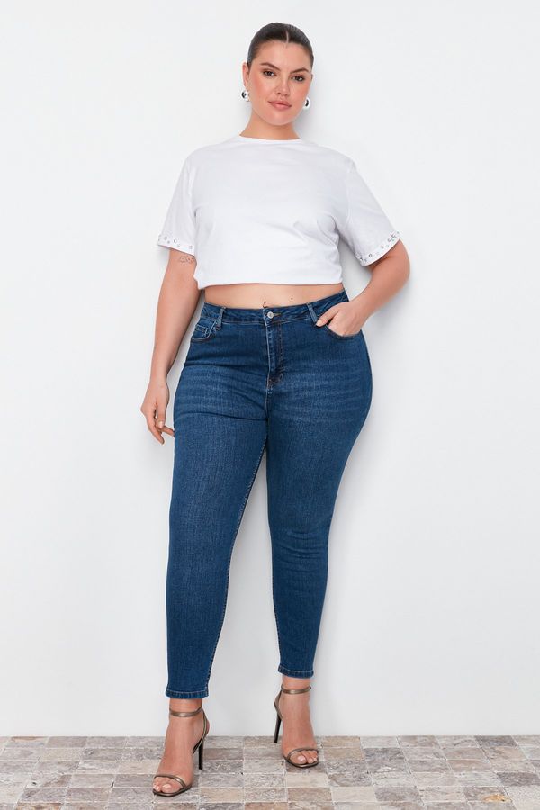 Trendyol Ženske traperice Trendyol Skinny