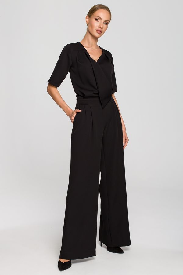 Made Of Emotion Ženski kombinezon Made Of Emotion Made_Of_Emotion_Jumpsuit_M703_Black