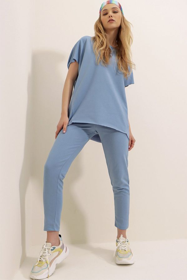 Trend Alaçatı Stili Ženski set Trend Alaçatı Stili ALC-X5885/KHAKI