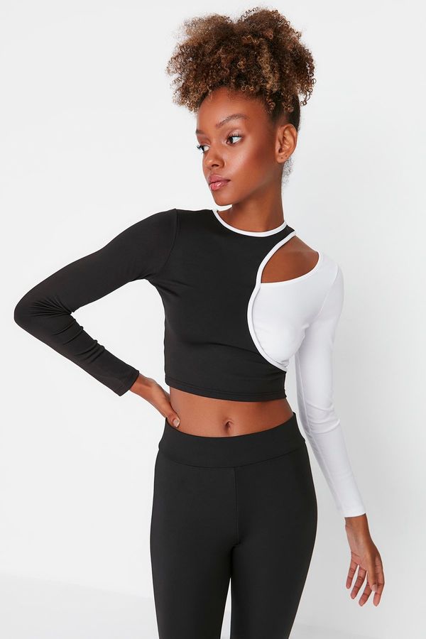 Trendyol Ženski top Trendyol TWOAW23BZ00575/Black