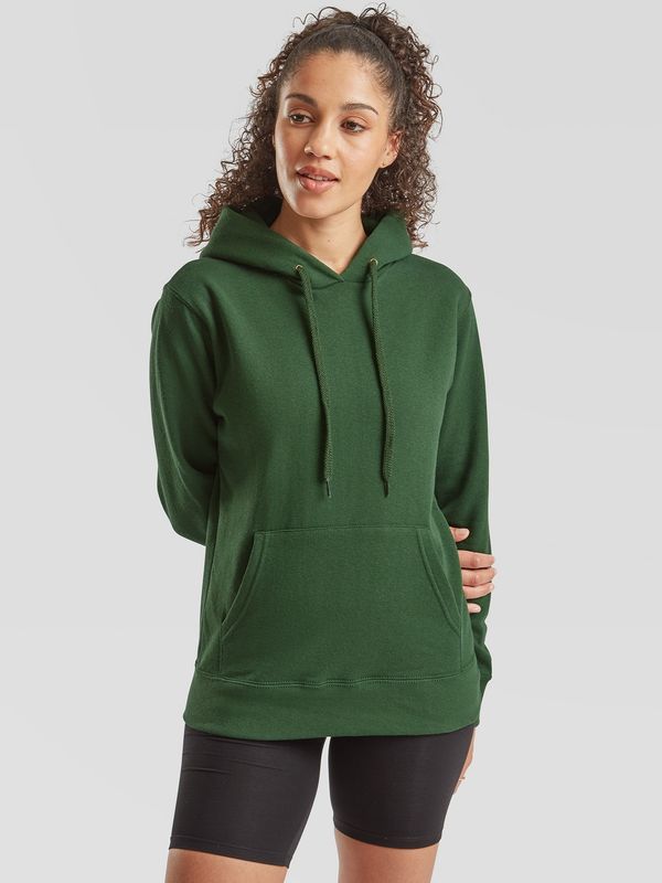 Fruit of the Loom Zielona bluza z kapturem Hooded Sweat Fruit of the Loom