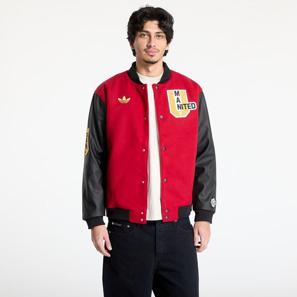 adidas Originals Bomber adidas Manchester United Vrct Jacket UNISEX Active Maroon S