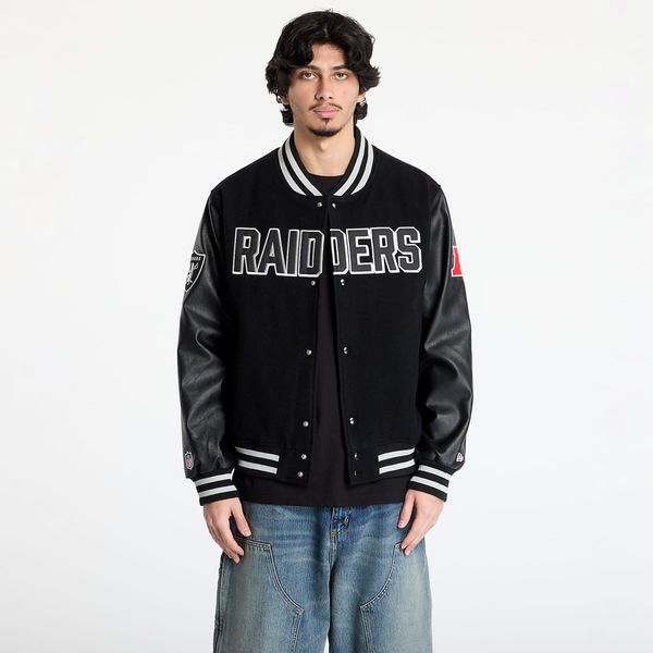 New Era Bomber New Era NFL Las Vegas Raiders Varsity Jacket UNISEX Black M