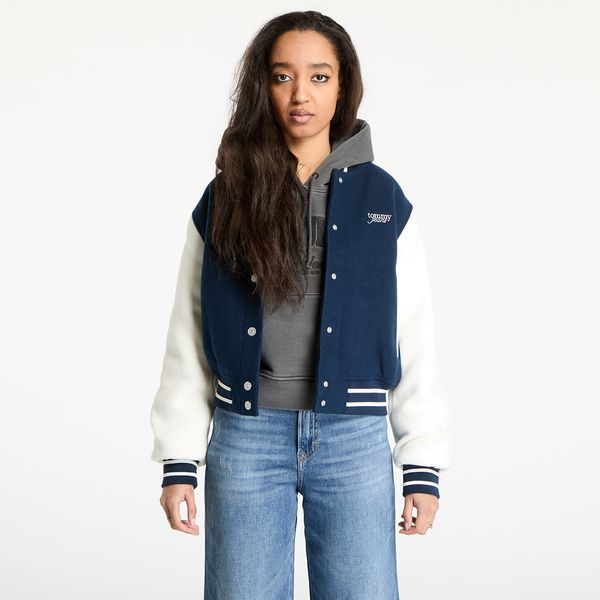 Tommy Hilfiger Bomber Tommy Jeans Wool Varsity Bomber Jacket Blue XS
