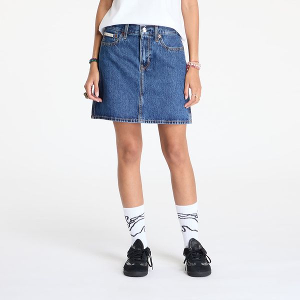 Calvin Klein Calvin Klein Jeans Hero High Rise Mini Skirt Blue XS/27