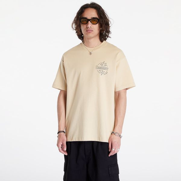 Carhartt WIP Carhartt WIP S/S Ablaze T-Shirt UNISEX Cornsilk/ Air Force Blue