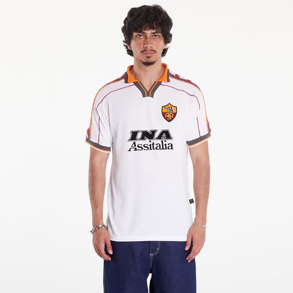 COPA Dres COPA AS Roma 1998 - 99 Away Retro Football Shirt UNISEX White XXL