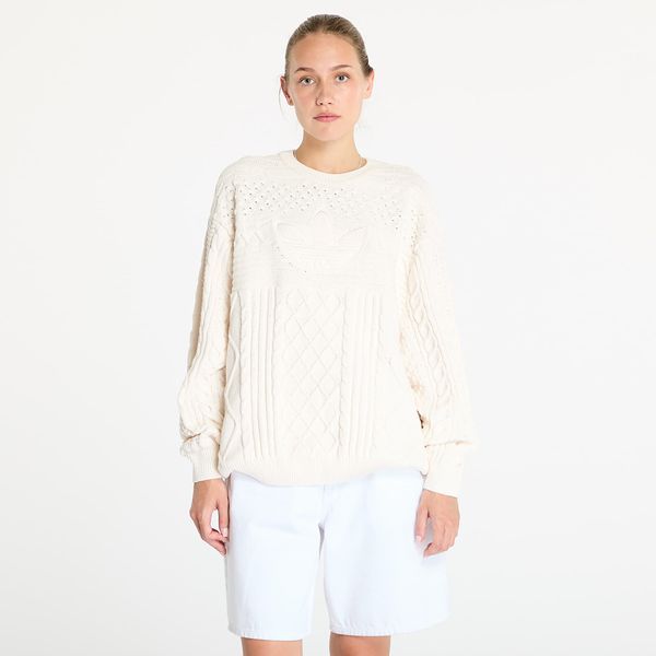 adidas Originals Džemper adidas Knited Trf Sweater Wonder White L