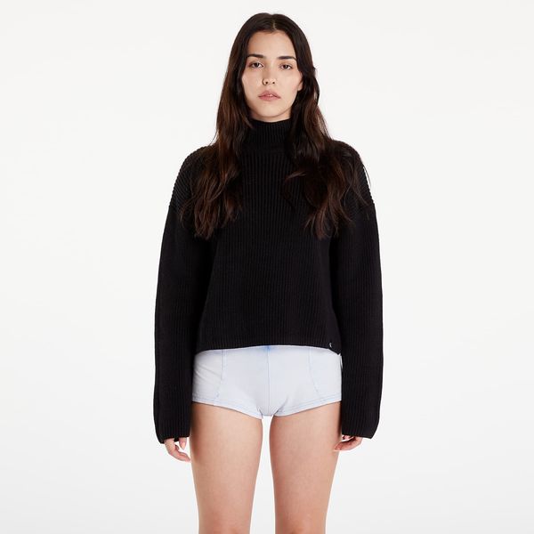 Calvin Klein Džemper Calvin Klein Jeans Chunky Loose High Neck Sweater Black M