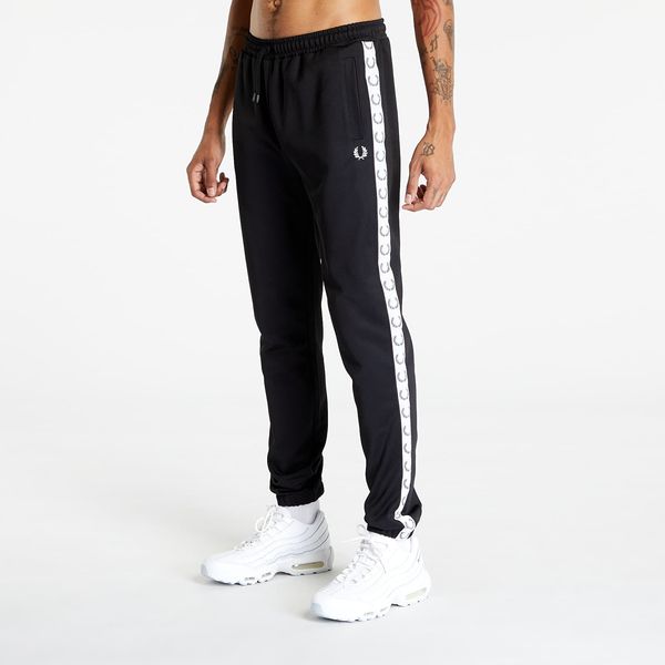FRED PERRY Fred Perry Taped Track Pant Black
