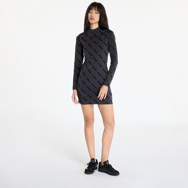 adidas Originals Haljina adidas Monogram Bodycon Dress Carbon L