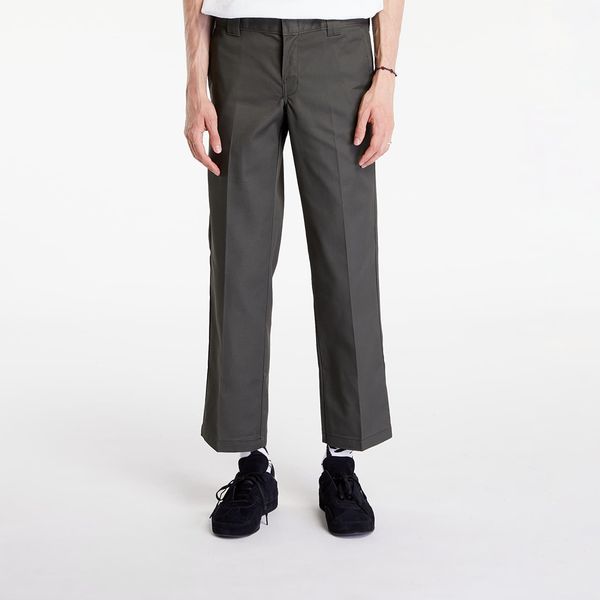 Dickies Hlače Dickies Original 873 Slim Straight Work Pant Olive Green W30/L30