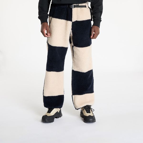 Gramicci Hlače Gramicci Checkered Sherpa Pant Natural / Navy Check L
