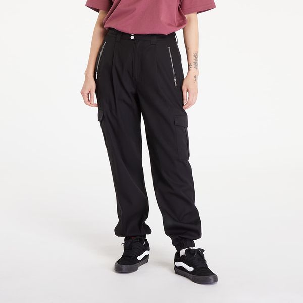 Tommy Hilfiger Hlače Tommy Jeans Stretch Cargo Pants Black W26/L30
