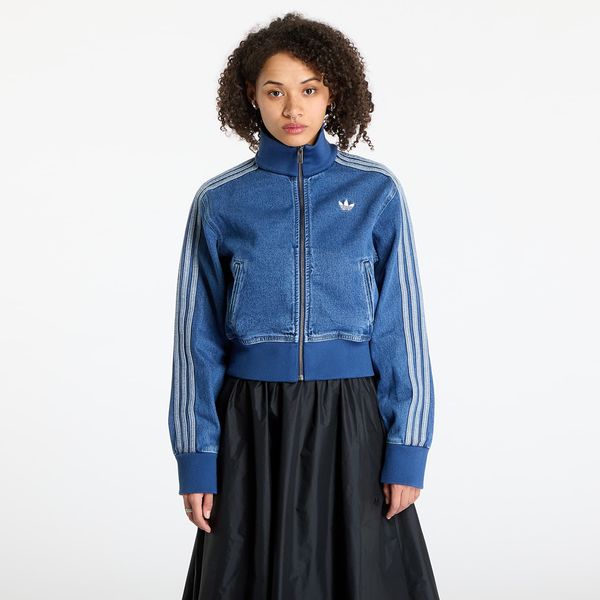 adidas Originals Jakna adidas Adicolor Denim Track Top Blue/ Indigo Denim S