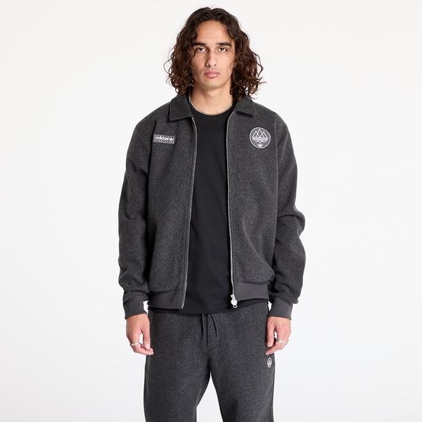 adidas Originals Jakna adidas Spezial Fleece Track Top Dark Grey Heather S