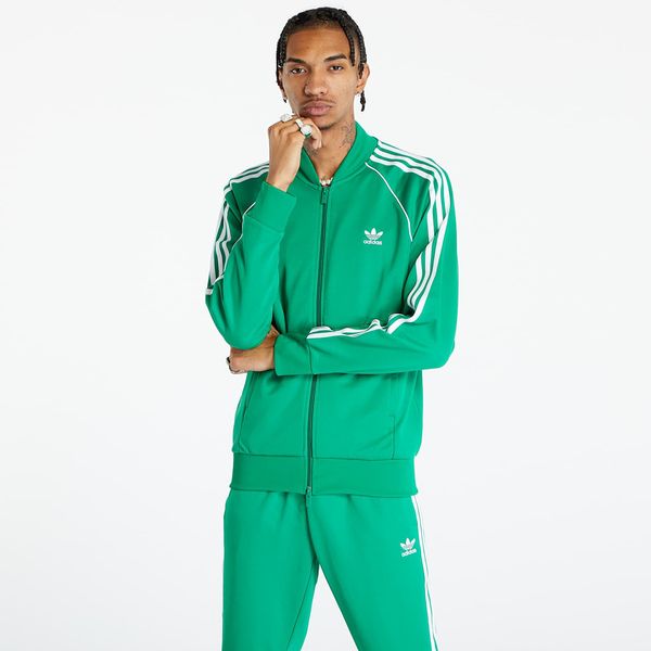 adidas Originals Jakna adidas Superstar Track Top Green/ White S