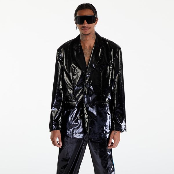 adidas Originals Jakna adidas x Song For The Mute Shiny UNISEX Blazer Black/ Active Teal M