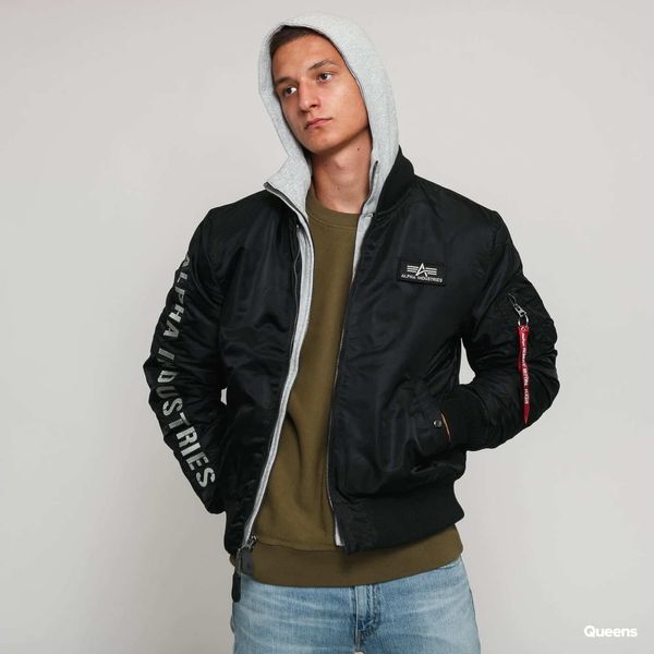 Alpha Industries Inc. Jakna Alpha Industries MA-1 D-Tec SE Black / Grey L