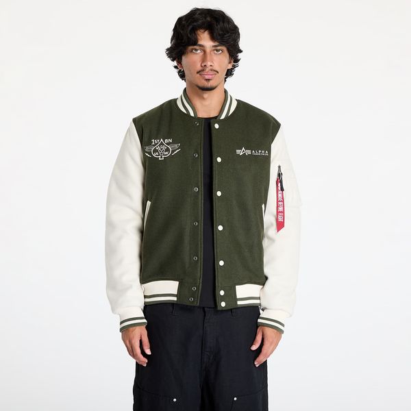 Alpha Industries Inc. Jakna Alpha Industries Varsity Air Force Jacket Dark Olive M