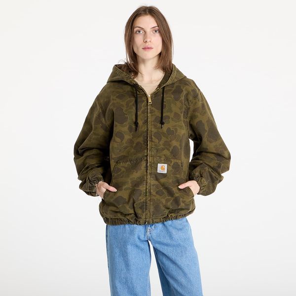 Carhartt WIP Jakna Carhartt WIP Duck Active Jacket UNISEX Camo Duck/ Green/ Office Green Garment Dyed L