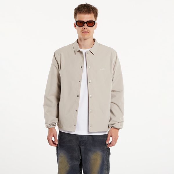 DIME Jakna Dime Cursive Coach Jacket UNISEX Light Grey XL