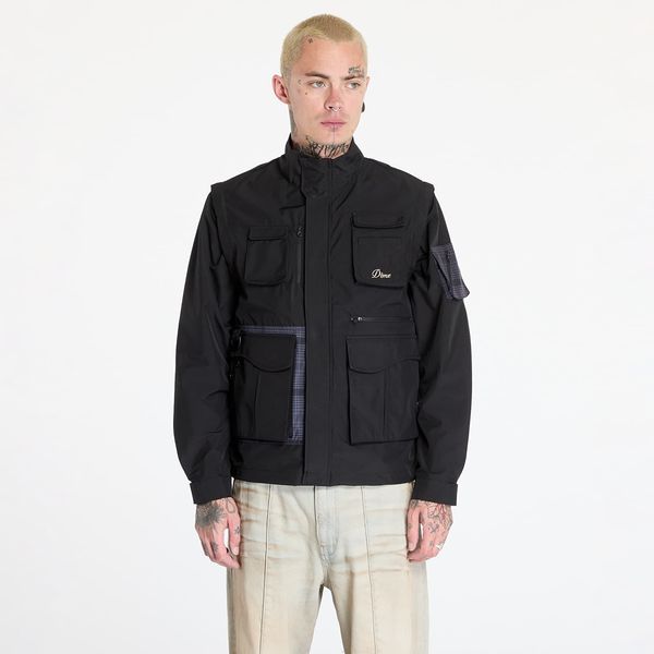 DIME Jakna DIME Fishing Zip-Off Jacket UNISEX Black M