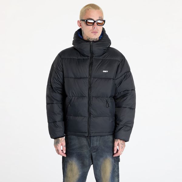 OBEY Clothing Jakna OBEY Stratus Puffer Black M