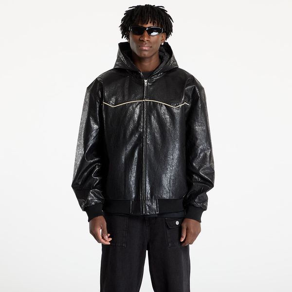PLEASURES Jakna PLEASURES Revenge Hooded Work Jacket Black S