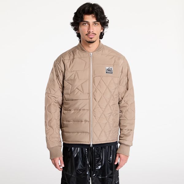 PLEASURES Jakna PLEASURES Stonehenge Quilted Jacket Brown S