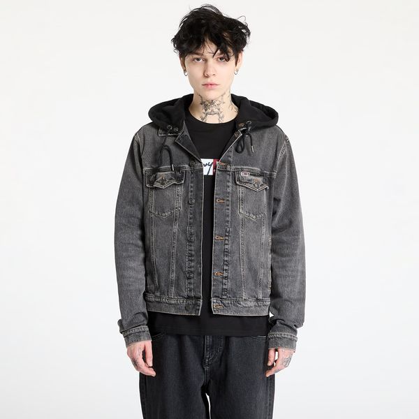 Tommy Hilfiger Jakna Tommy Jeans Hooded Ryan Regular Trucker Jacket Denim S
