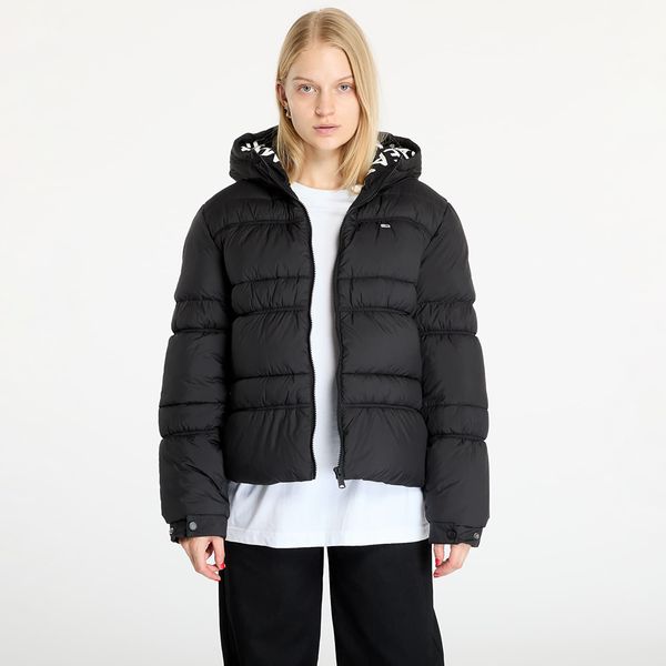 Tommy Hilfiger Jakna Tommy Jeans Quilt Rouch Tape Jacket Black S