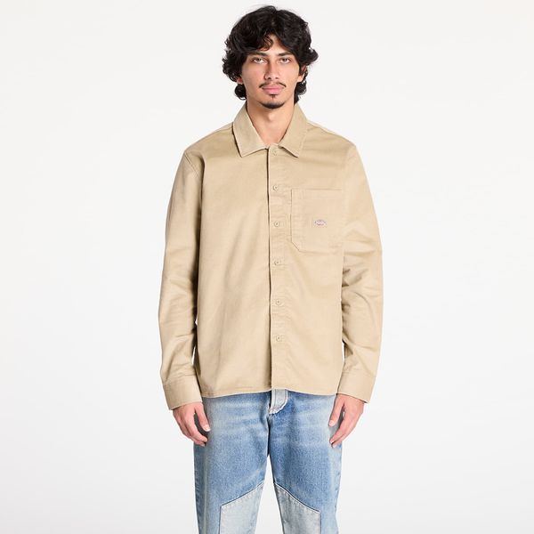 Dickies Košulja Dickies Corduroy Long Sleeve Shirt Khaki M