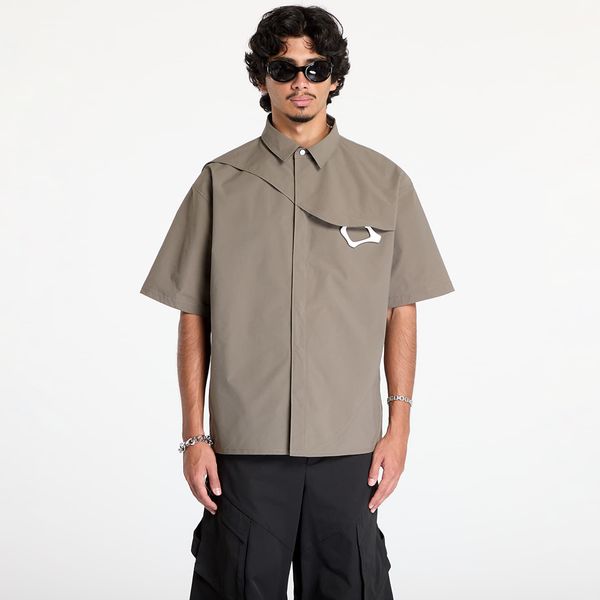 HELIOT EMIL Košulja HELIOT EMIL S/S Nylon W. Carabiner Shirt Dusty Green 46