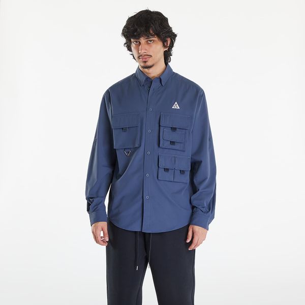 Nike Košulja Nike ACG Dri-FIT UV "Devastation Trail" Men's Top Thunder Blue/ Summit White XL