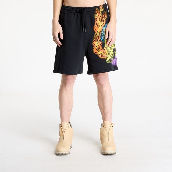Marcelo Burlon Kratke hlače Marcelo Burlon County Flame Comfy Sweatshort Black/ Red S