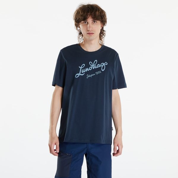 Lundhags Lundhags Järpen Logo T-Shirt M Deep Blue