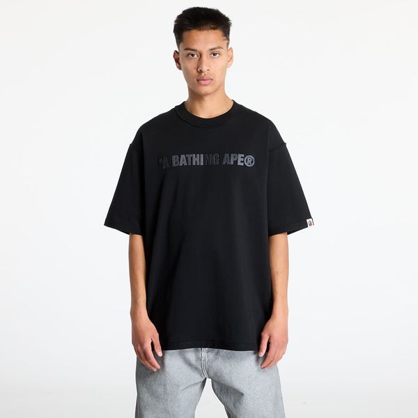 A BATHING APE Majica A BATHING APE Bathing Ape Logo Relaxed Fit Inside Out Tee Black XXL
