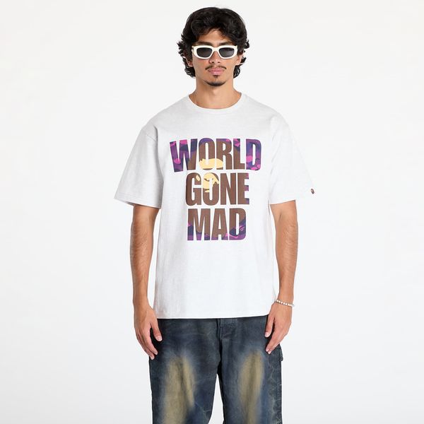 A BATHING APE Majica A BATHING APE Color Camo Wgm Ape Head Overlap Tee Gray XXXL