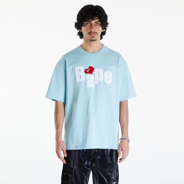 A BATHING APE Majica A BATHING APE Heart Ape Head Relaxed Fit Tee Sax M