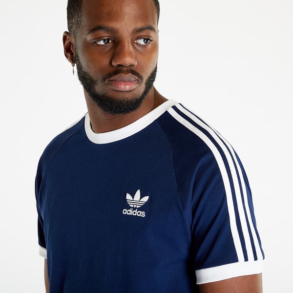 adidas Originals Majica adidas 3-Stripes Short Sleeve Tee Night Indigo S