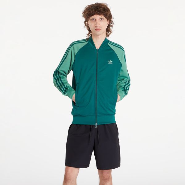 adidas Originals Majica adidas Adicolor Classics Track Top Collegiate Green/ Preloved Green S